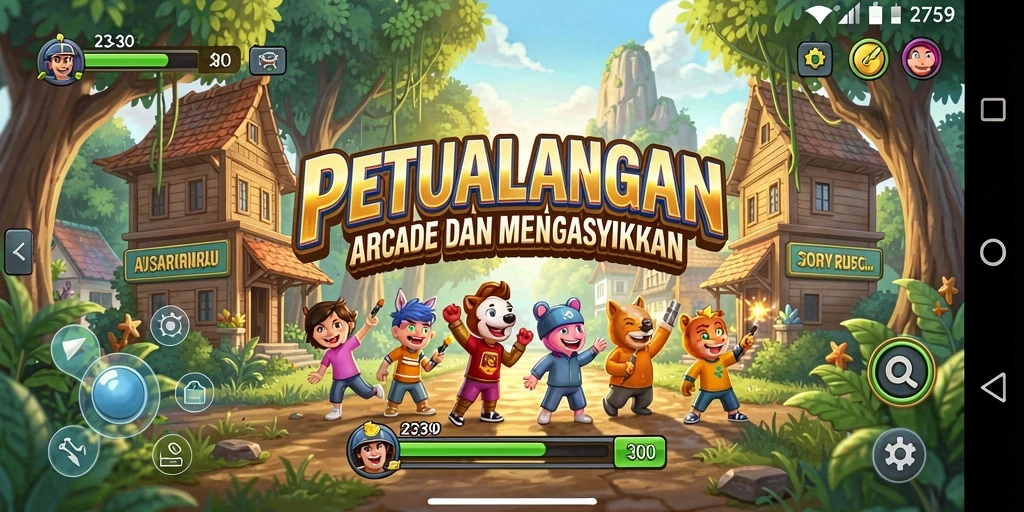 Screenshot dari gameplay seru 2739 yang penuh aksi dan tantangan.