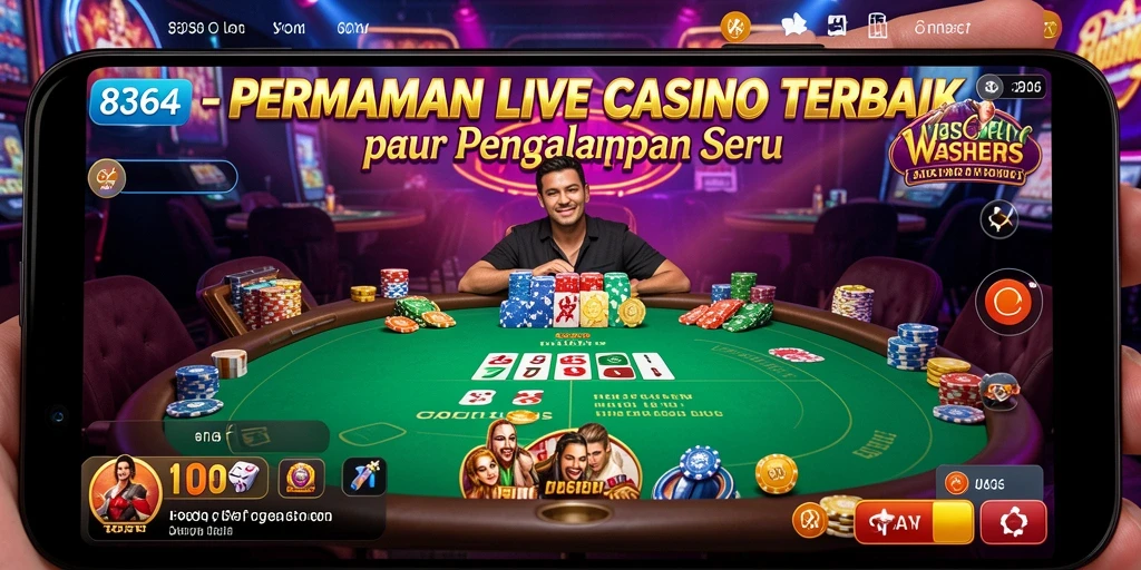 Gameplay Live Casino yang mengasyikkan di 8364.