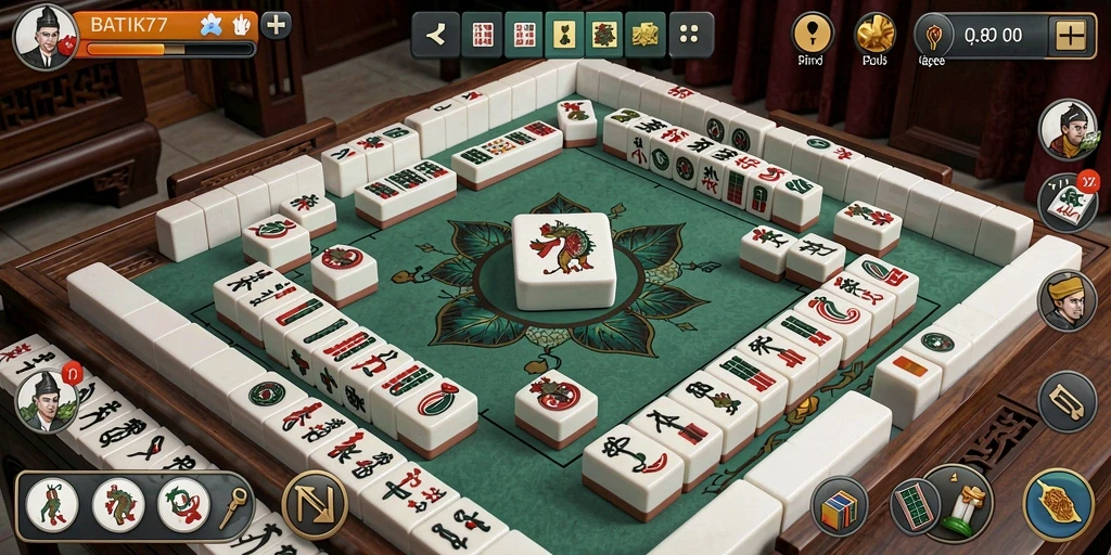 Tampilan gameplay menawan dari BATIK77 yang mempesona.