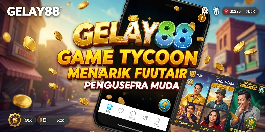 Screenshot menunjukkan gameplay Tycoon yang menarik dan interaktif.
