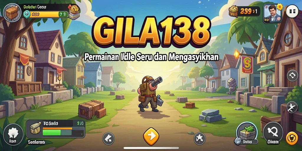 Screenshot GILA138 menampilkan strategi permainan idle yang menarik dan seru.