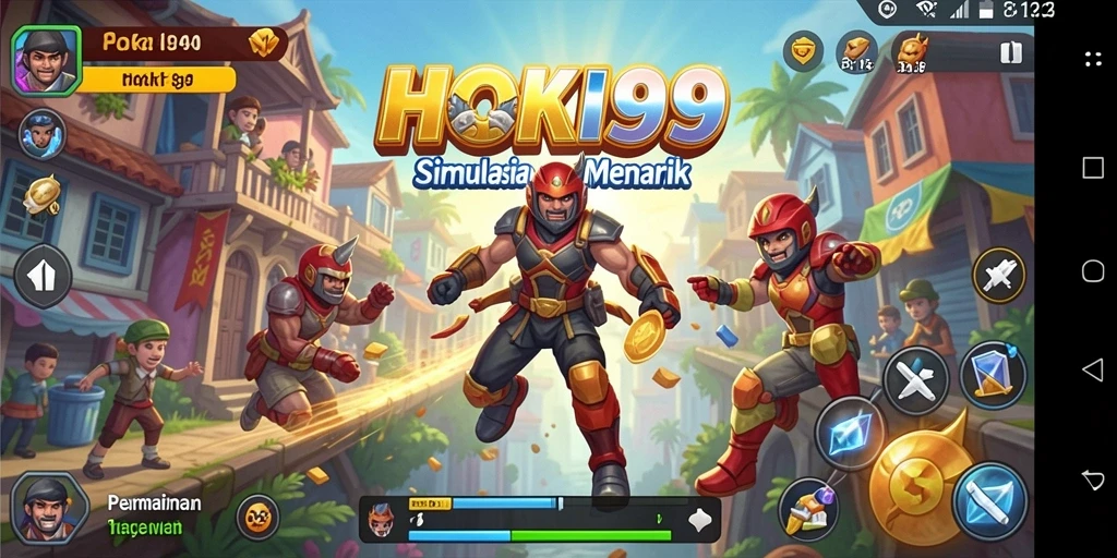 Tampilan gameplay HOKI99 dengan simulasi yang menarik dan interaktif.