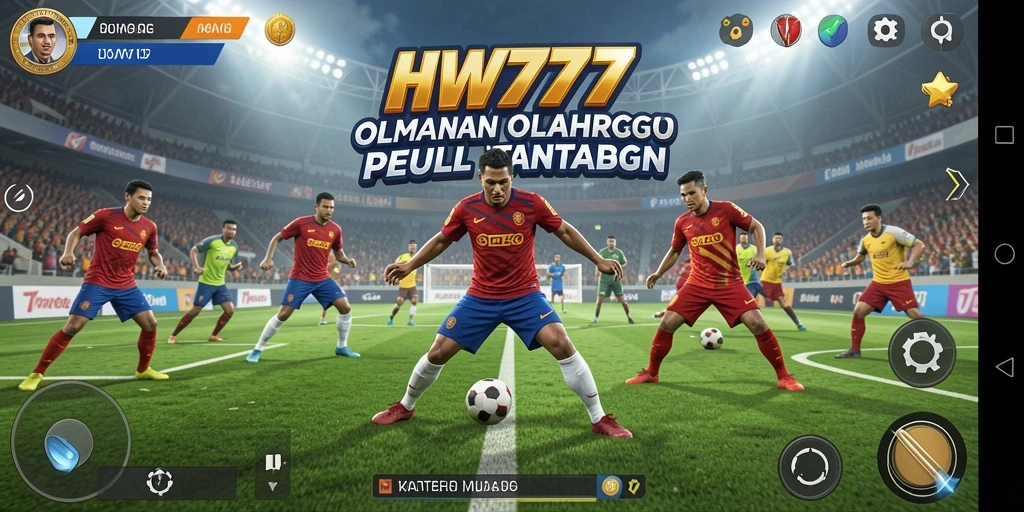 Gameplay HW777 yang menegangkan dalam olahraga kompetitif.