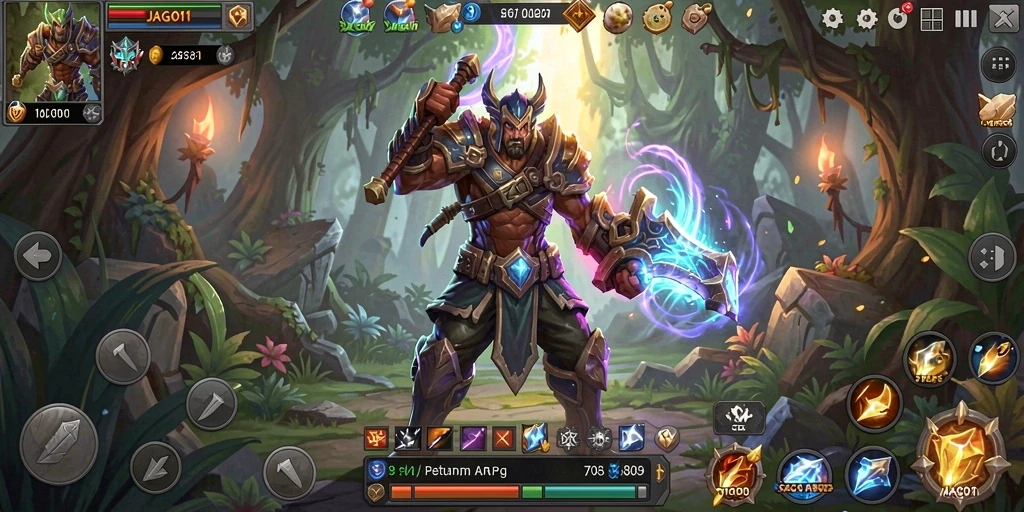 Tangkapan layar gameplay JAGO11 yang seru dan mendebarkan.
