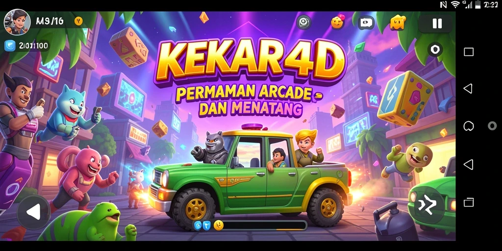 Tangkapan layar gameplay <strong>KEKAR4D</strong> menunjukkan aksi seru dan tantangan hebat.