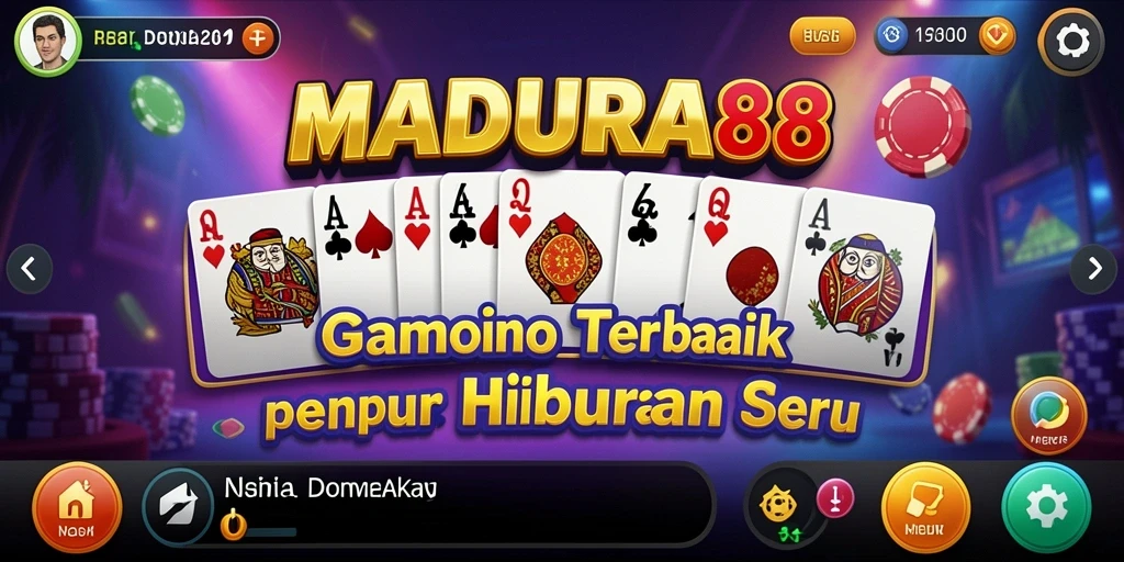 Tampilan gameplay seru dari MADURA88 yang menarik dan interaktif.