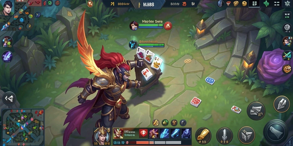 Tangkapan layar utama MLBB8 selama gameplay Gaple yang menarik.