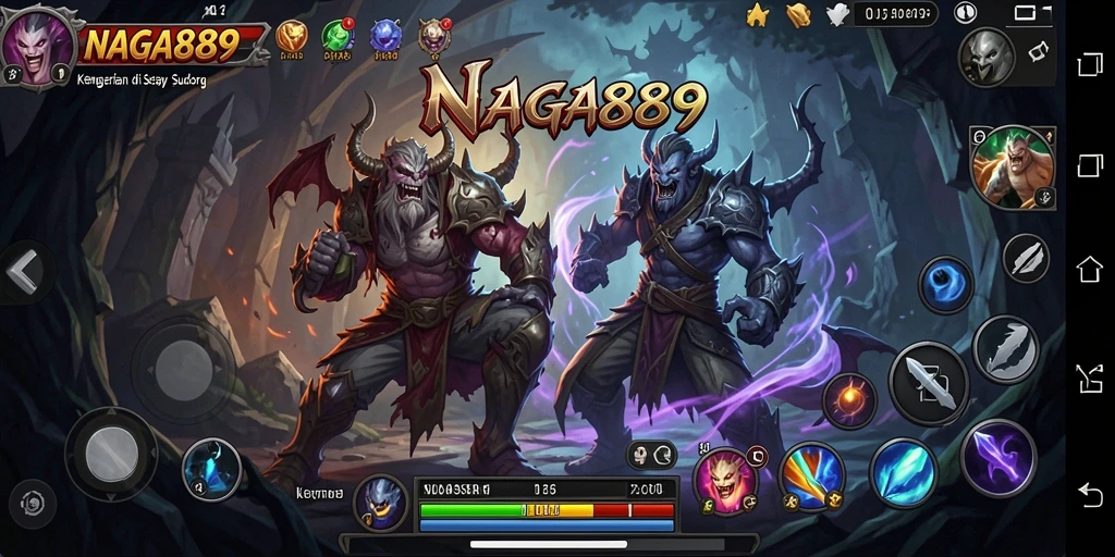 Gameplay NAGA889 yang mencekam dengan suasana menyeramkan.