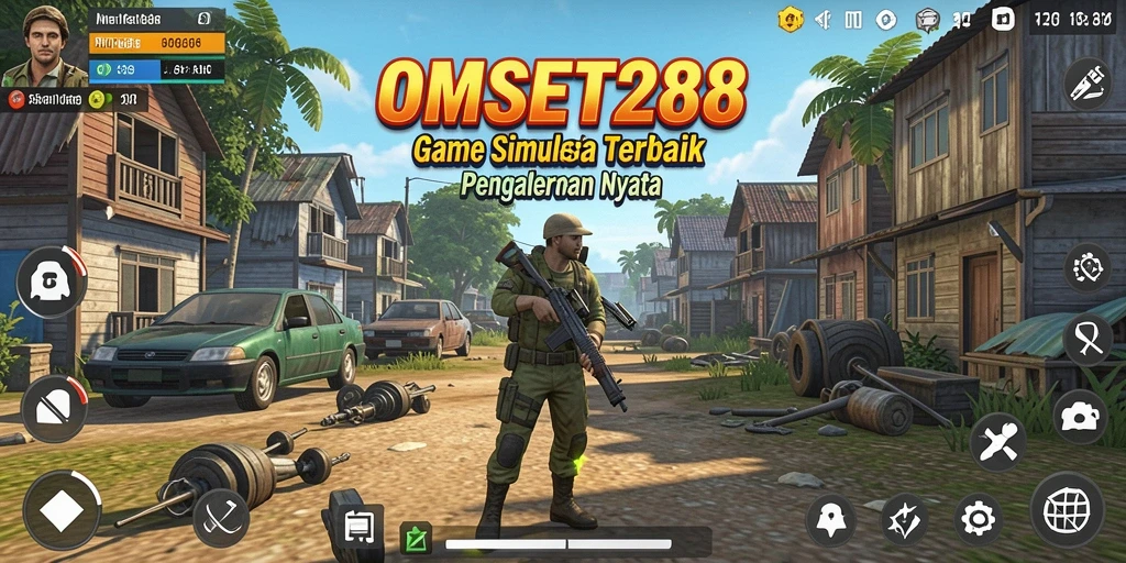 Tangkapan layar dari gameplay OMSET288 yang menakjubkan dan realistis.