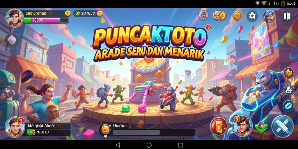 Tampilan gameplay seru dalam PUNCAKTOTO yang menarik perhatian.