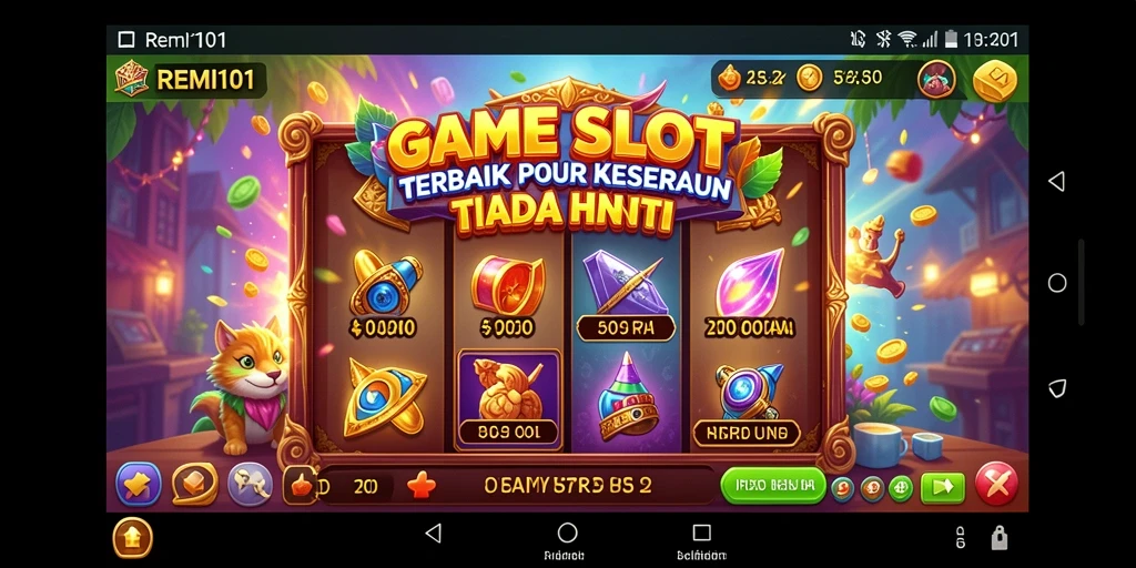 Gameplay seru di REMI101 dengan banyak pilihan Slot.