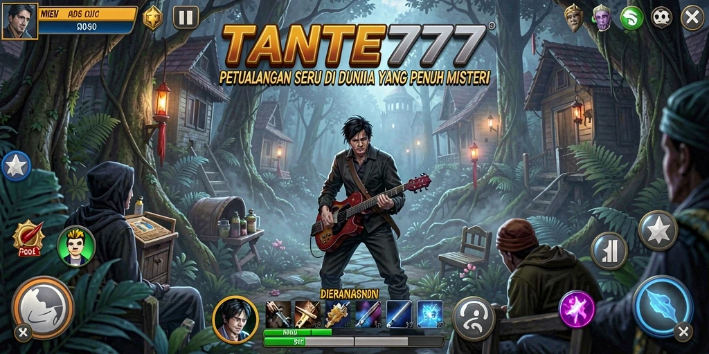 Gameplay seru TANTE777 dengan petualangan dan tantangan mendebarkan.