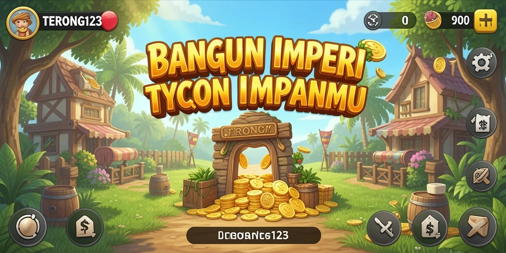 Tampilan gameplay <strong>TERONG123</strong> yang menarik dengan elemen Tycoon yang mengasyikkan.